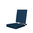 Special: INDOOR SIT DOWN floor chair with cover BLUE