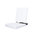 Special: INDOOR SIT DOWN floor chair with cover in WHITE
